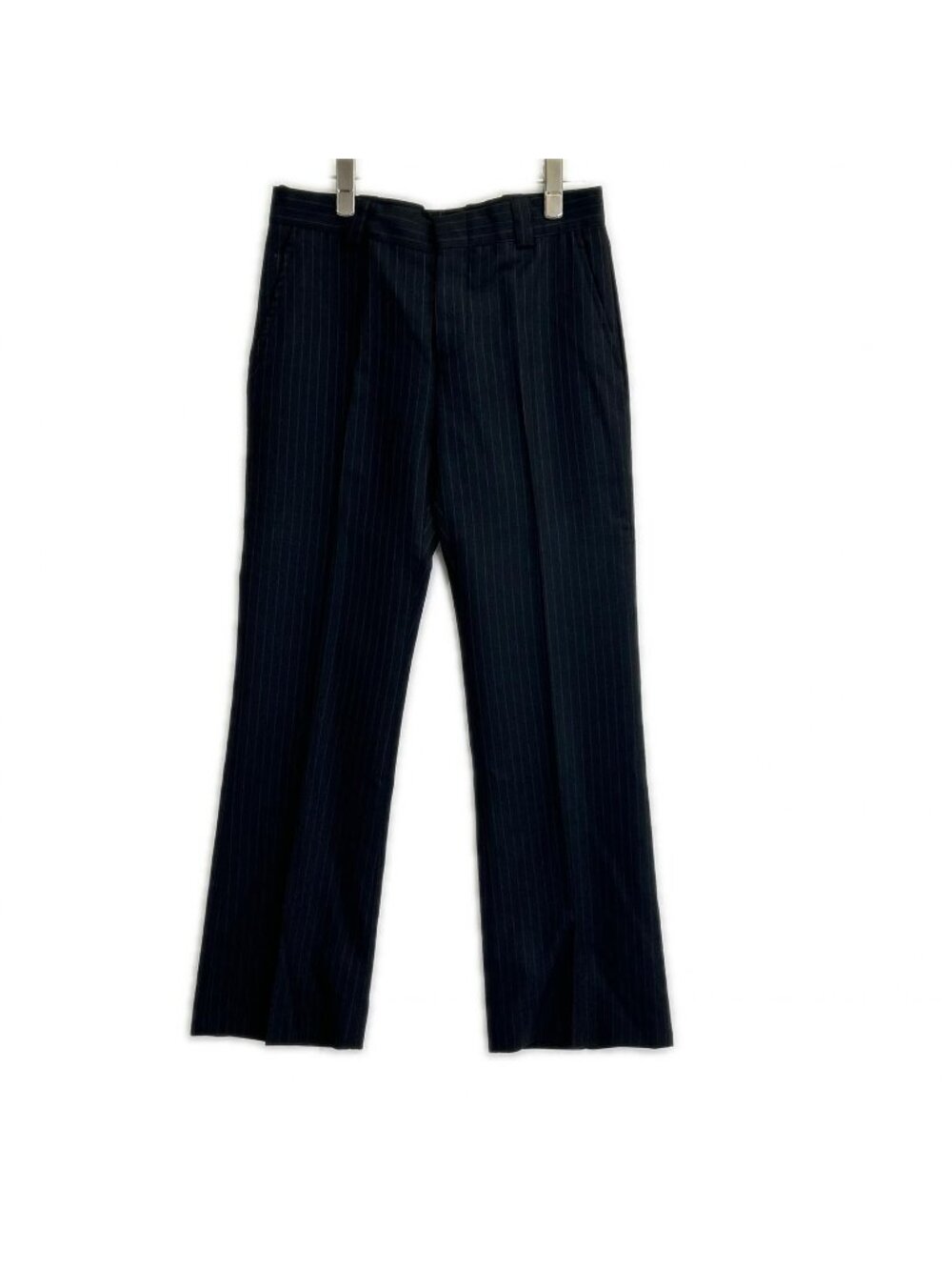 Gucci Black Pinstripe Pants 38